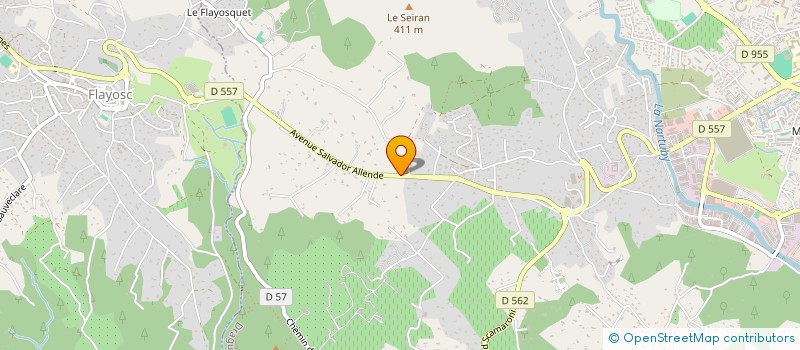 localisation de l'entreprise MONSIEUR JEAN TOUSSAN à DRAGUIGNAN
