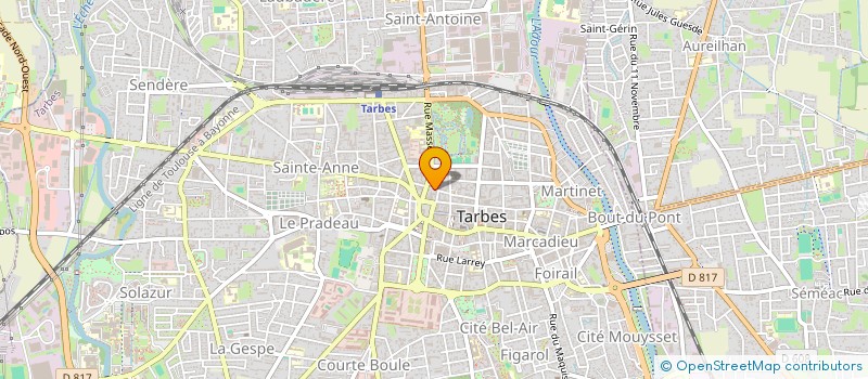 localisation de l'entreprise MONSIEUR JEAN TOUVET  TARBES