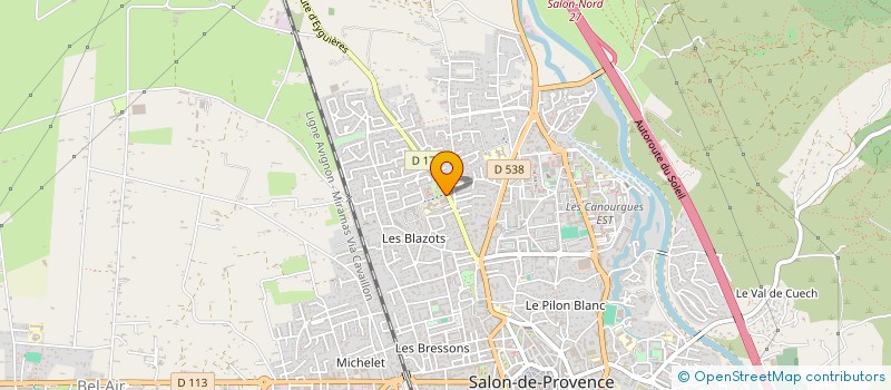 localisation de l'entreprise MONSIEUR JEAN TRABUCCO à SALON-DE-PROVENCE