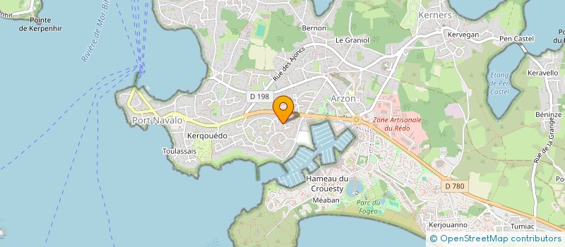 localisation de l'entreprise MONSIEUR JEAN TREILLARD à ARZON