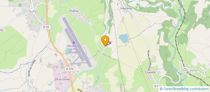 localisation de l'entreprise MONSIEUR JEAN TRESCARTE  SAINT-VIDAL