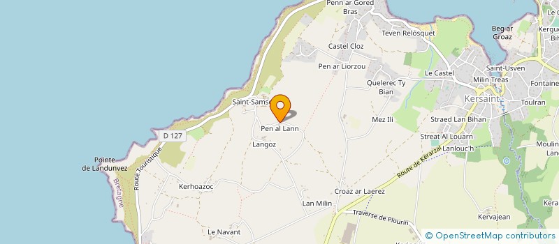 localisation de l'entreprise MONSIEUR JEAN TREUT à LANDUNVEZ