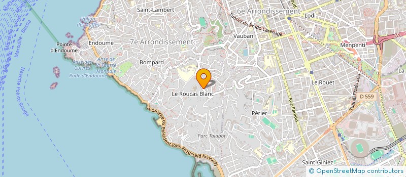 localisation de l'entreprise MONSIEUR JEAN TRIBOUILLIER à MARSEILLE