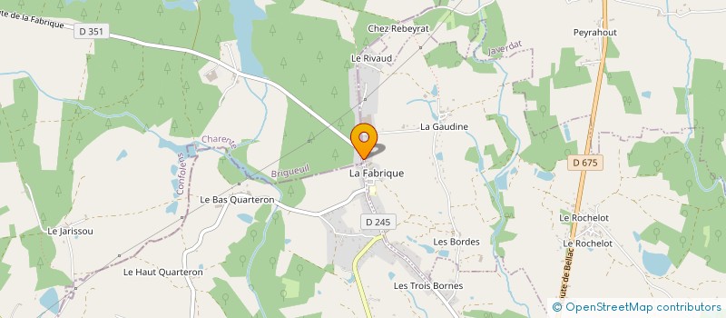 localisation de l'entreprise MONSIEUR JEAN TRILLAUD  SAINT-BRICE-SUR-VIENNE