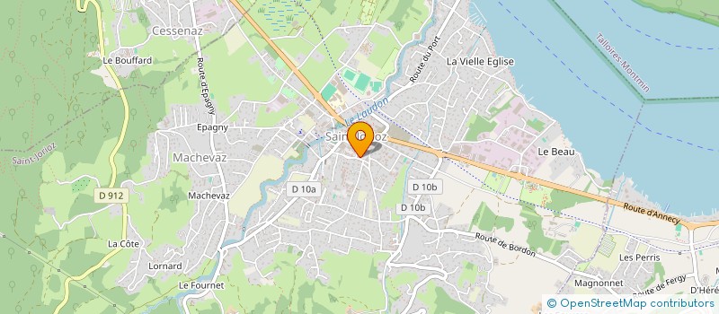 localisation de l'entreprise MONSIEUR JEAN TRINQUET à SAINT-JORIOZ