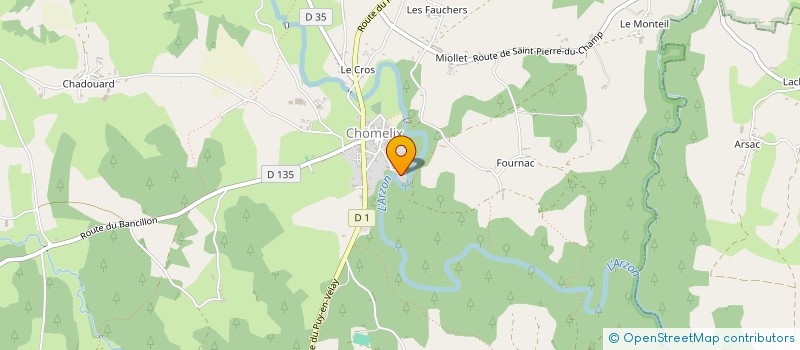 localisation de l'entreprise MONSIEUR JEAN TRIOULEYRE  SAINT-JULIEN-D ANCE