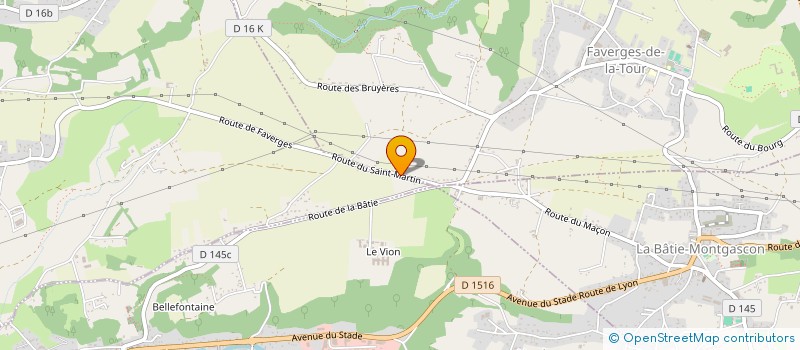 localisation de l'entreprise MONSIEUR JEAN TRIPIER à LA CHAPELLE-DE-LA-TOUR