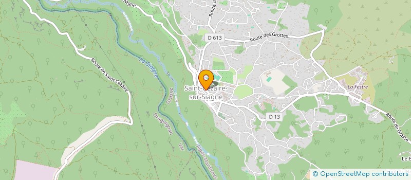 localisation de l'entreprise MONSIEUR JEAN TRIVELLY  SAINT-CEZAIRE-SUR-SIAGNE