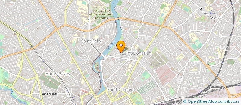 localisation de l'entreprise MONSIEUR JEAN TROCHU  NANTES