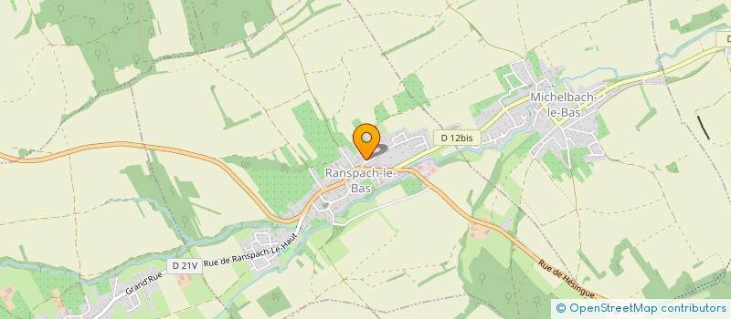 localisation de l'entreprise MONSIEUR JEAN TROENDLE  RANSPACH-LE-BAS