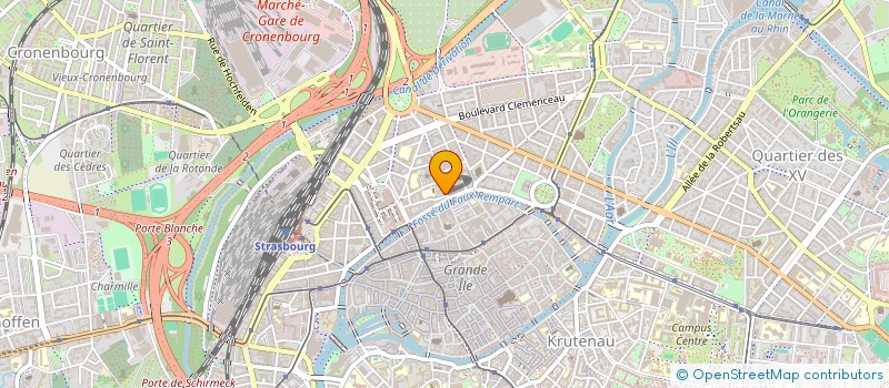 localisation de l'entreprise MONSIEUR JEAN TROESTLER à STRASBOURG