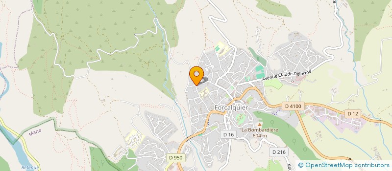 localisation de l'entreprise MONSIEUR JEAN TROTIN à FORCALQUIER