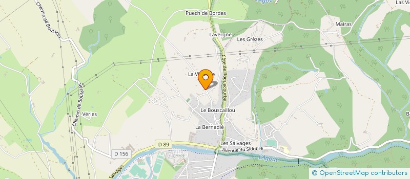 localisation de l'entreprise MONSIEUR JEAN TROUILLET à CASTRES