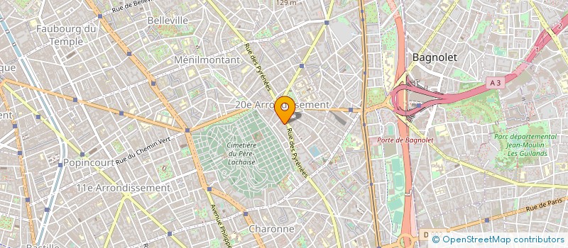 localisation de l'entreprise MONSIEUR JEAN TROUTOT  PARIS