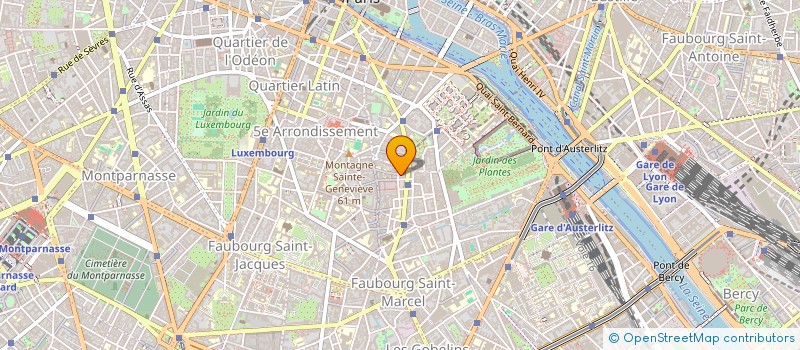 localisation de l'entreprise MONSIEUR JEAN TROUVAT  PARIS