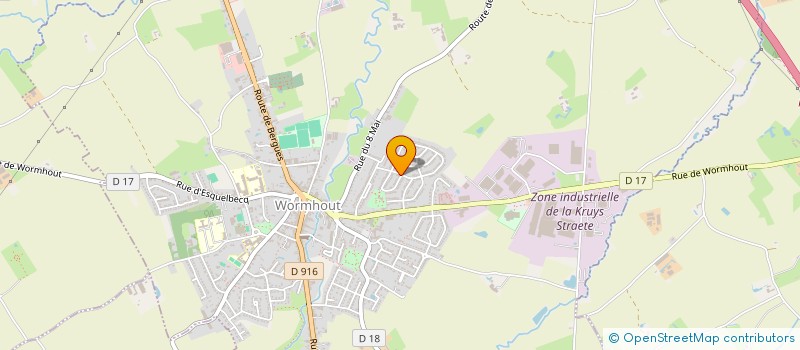 localisation de l'entreprise MONSIEUR JEAN TRUANT à HOUTKERQUE