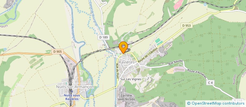 localisation de l'entreprise MONSIEUR JEAN TRUCHY à RAVIERES