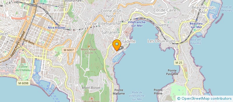 localisation de l'entreprise MONSIEUR JEAN TSCHANN  SAINT-JEAN-CAP-FERRAT