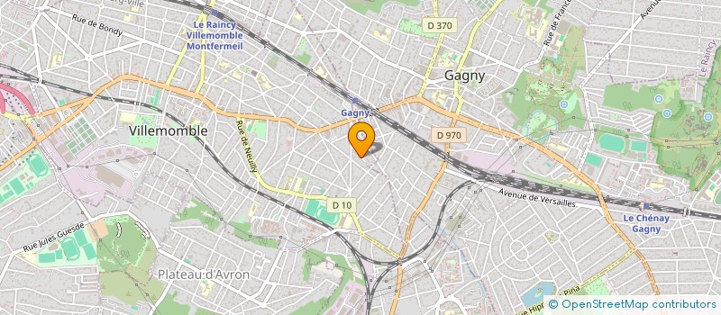 localisation de l'entreprise MONSIEUR JEAN TSCHIEMBER  VILLEMOMBLE