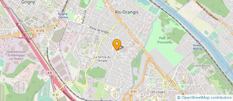 localisation de l'entreprise MONSIEUR JEAN TUDURY à RIS-ORANGIS