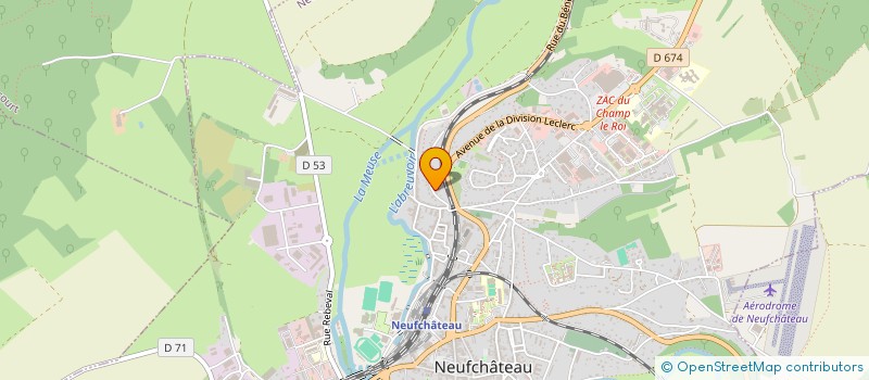localisation de l'entreprise MONSIEUR JEAN TURATO à NEUFCHATEAU