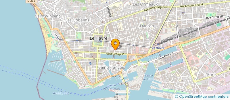 localisation de l'entreprise MONSIEUR JEAN TURLE à LE HAVRE