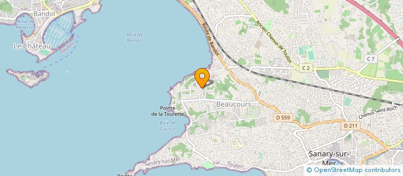 localisation de l'entreprise MONSIEUR JEAN TURPIN à SANARY-SUR-MER