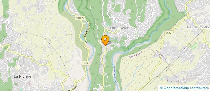 localisation de l'entreprise MONSIEUR JEAN TURPIN  ENTRE-DEUX