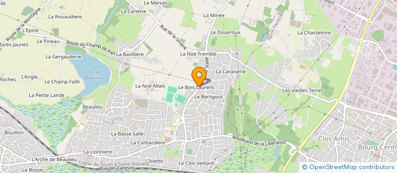 localisation de l'entreprise MONSIEUR JEAN TURPIN à COUERON