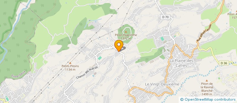 localisation de l'entreprise MONSIEUR JEAN TURPIN  LE TAMPON