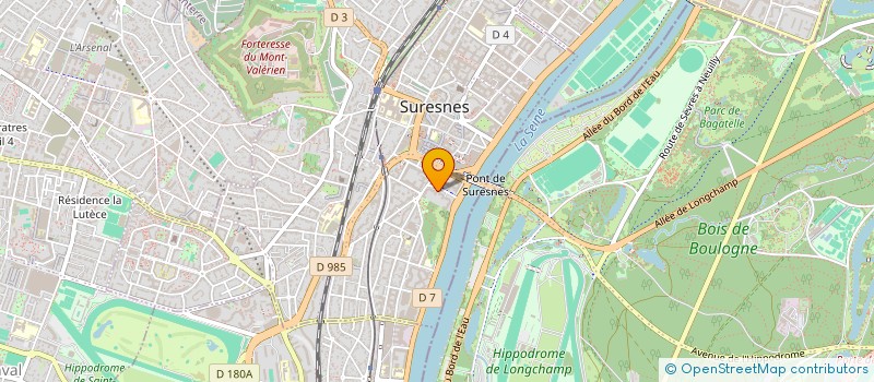 localisation de l'entreprise MONSIEUR JEAN TUZES à SURESNES