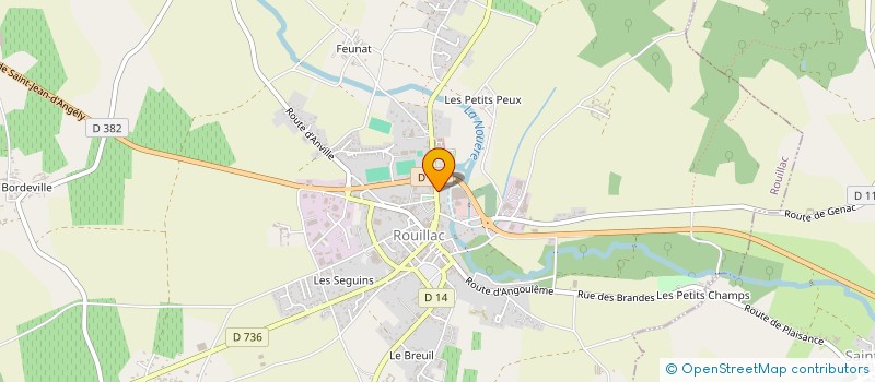 localisation de l'entreprise MONSIEUR JEAN TYRE  ROUILLAC