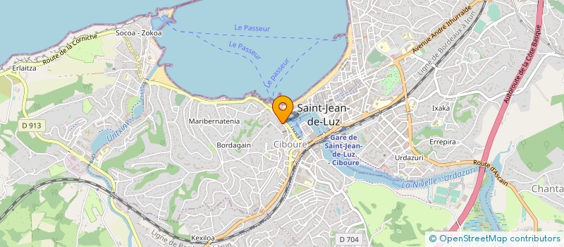 localisation de l'entreprise MONSIEUR JEAN UBERA à CIBOURE