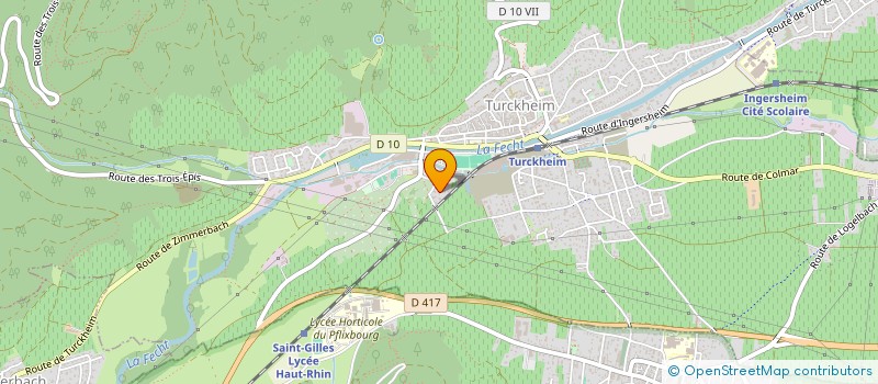 localisation de l'entreprise MONSIEUR JEAN UHL  TURCKHEIM