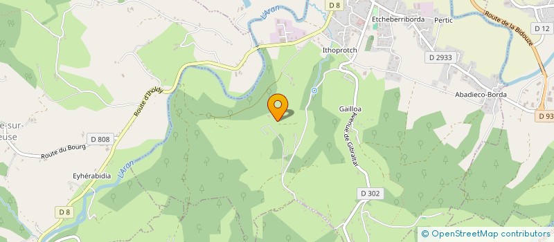 localisation de l'entreprise MONSIEUR JEAN ULIGAIN  BEGUIOS