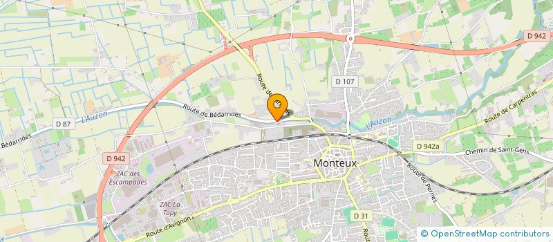 localisation de l'entreprise MONSIEUR JEAN ULPAT  MONTEUX