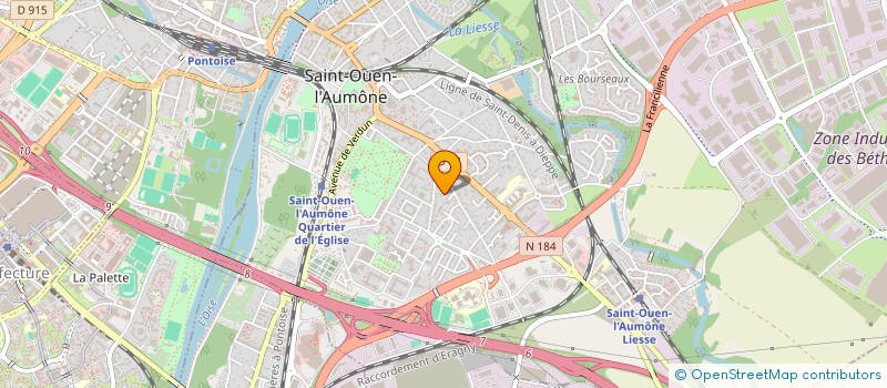localisation de l'entreprise MONSIEUR JEAN ULYSSE à SAINT-OUEN-L'AUMONE