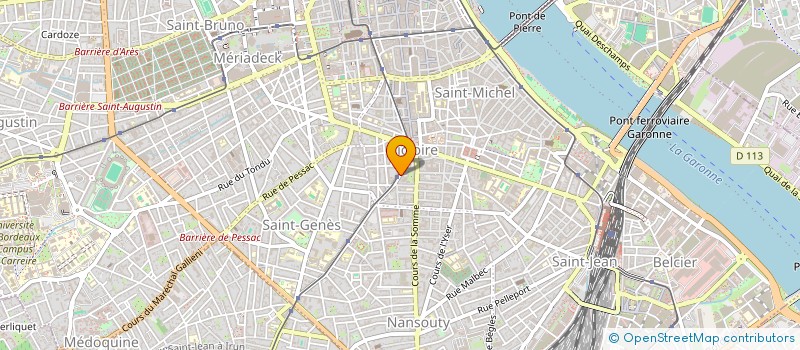 localisation de l'entreprise MONSIEUR JEAN UNG  BORDEAUX