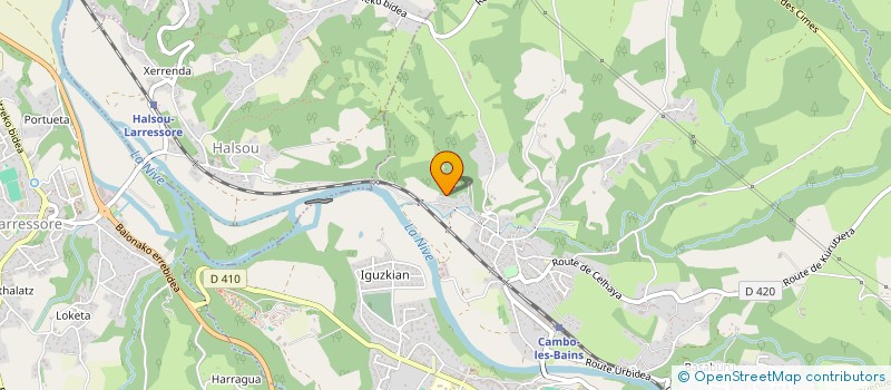 localisation de l'entreprise MONSIEUR JEAN URRUTY à ESPELETTE