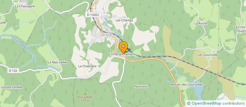 localisation de l'entreprise MONSIEUR JEAN VACHER à BUGEAT