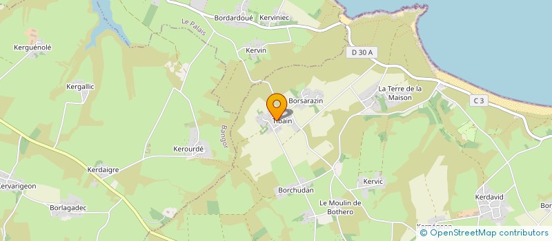 localisation de l'entreprise MONSIEUR JEAN VAILLANT  LOCMARIA