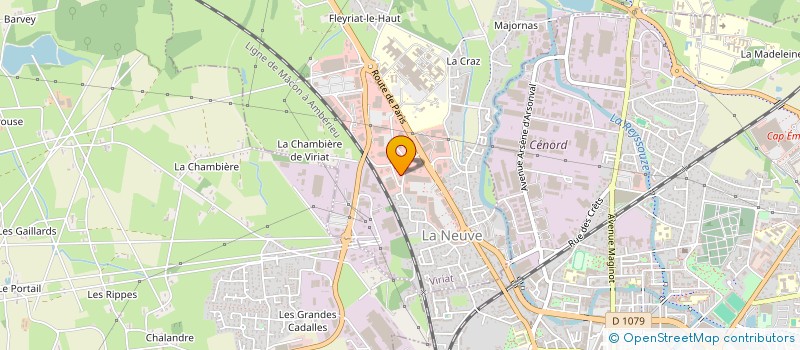 localisation de l'entreprise MONSIEUR JEAN VALADAS à VIRIAT