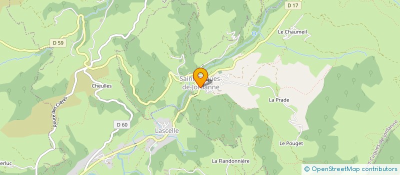 localisation de l'entreprise MONSIEUR JEAN VALADE à SAINT-CIRGUES-DE-JORDANNE