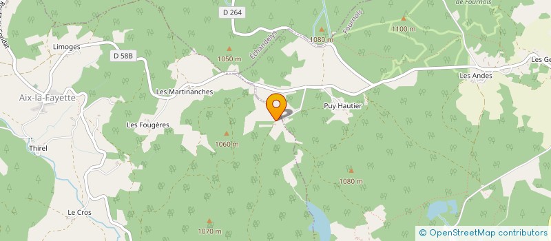 localisation de l'entreprise MONSIEUR JEAN VALDIVIA-CANO à CHAMBON-SUR-DOLORE