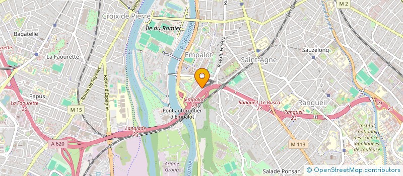 localisation de l'entreprise MONSIEUR JEAN VALENTIN à TOULOUSE