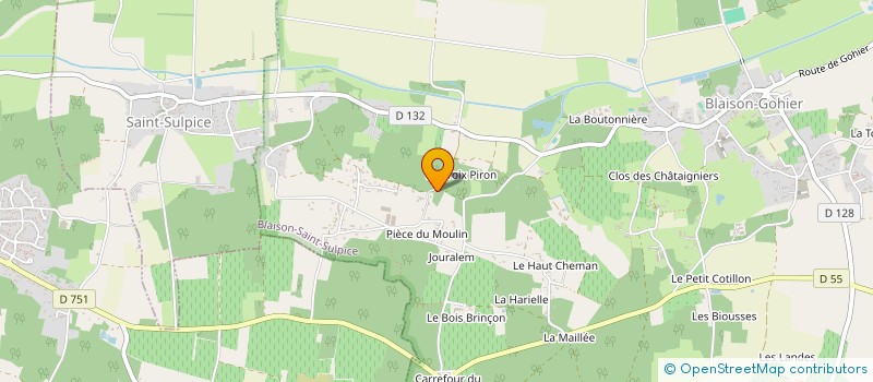 localisation de l'entreprise MONSIEUR JEAN VALENTIN  BLAISON-SAINT-SULPICE