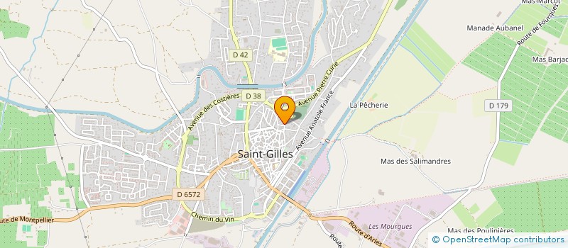 localisation de l'entreprise MONSIEUR JEAN VALENZUELA  SAINT-GILLES