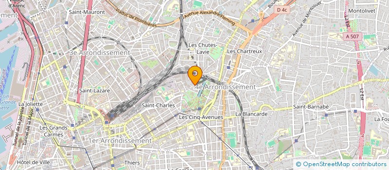 localisation de l'entreprise MONSIEUR JEAN VALERO à MARSEILLE