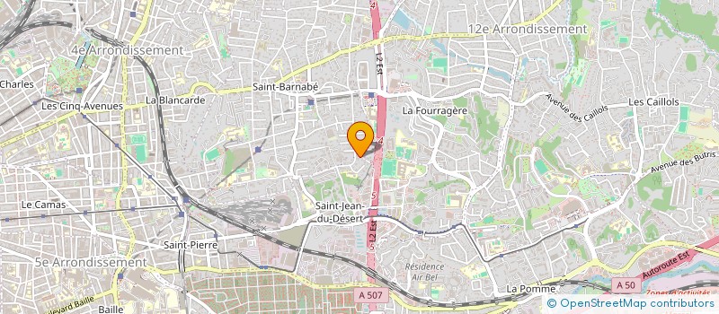 localisation de l'entreprise MONSIEUR JEAN VALERO à MARSEILLE