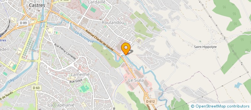 localisation de l'entreprise MONSIEUR JEAN VALETTE  CASTRES